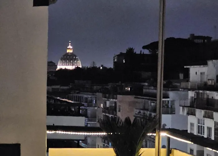 Upper San Pietro - Vatican View Close To Metro A Apartamento *
